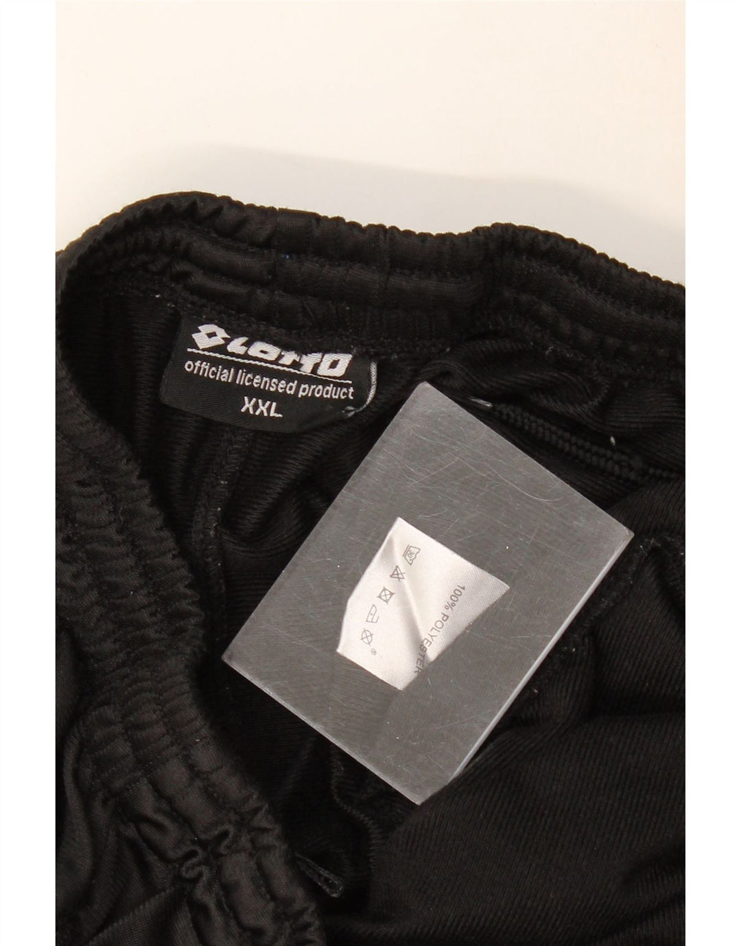 Pantaloni da tuta da uomo LOTTO Joggers 2XL Poliestere nero