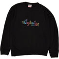 AUSTRALIAN L'ALPINA Womens Graphic Sweatshirt Jumper UK 14 Medium Black Vintage AUSTRALIAN L'ALPINA and Second-Hand AUSTRALIAN L'ALPINA from Messina Hembry 