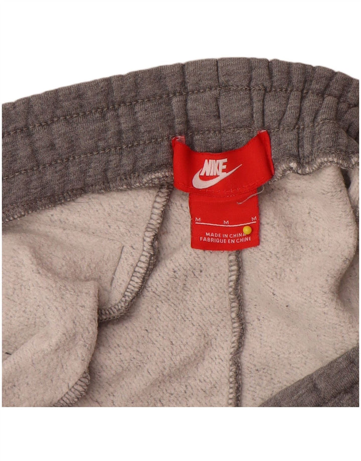 Pantaloni da tuta da uomo Nike Joggers in cotone chiazzato grigio medio