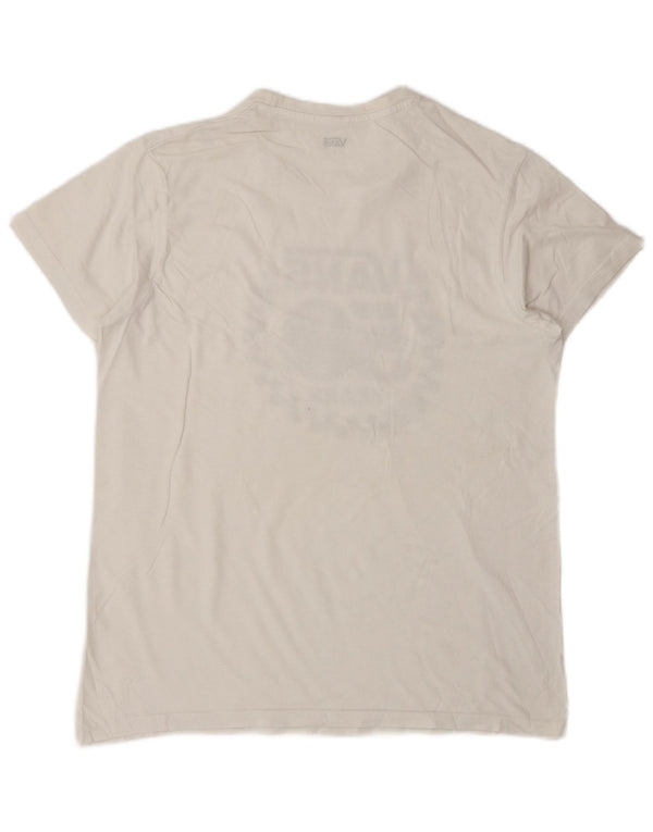 Maglietta grafica da uomo Vans Small bianca