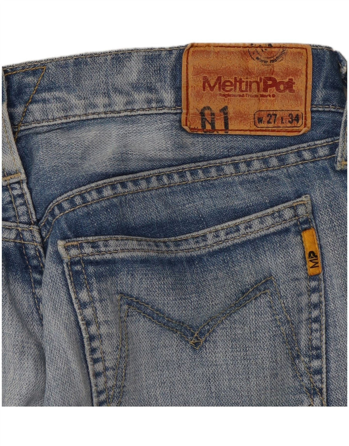 Jeans bootcut da donna Meltin' Pot W27 L32 cotone blu
