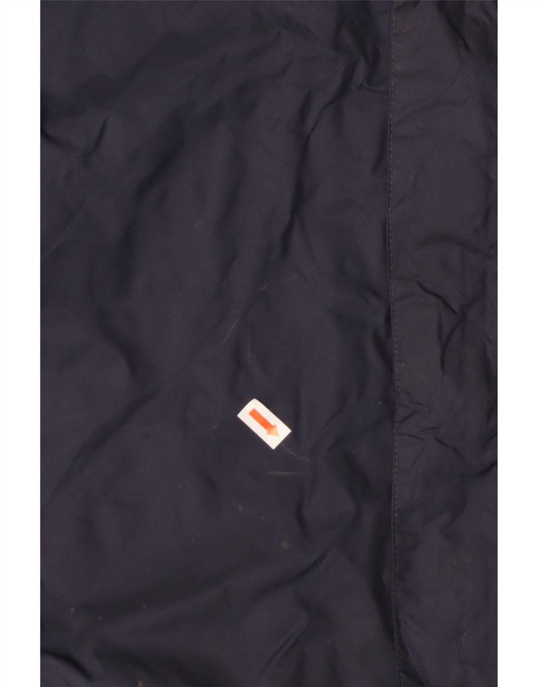 Giacca a vento con cappuccio da uomo Adidas UK 42 XL poliestere blu navy