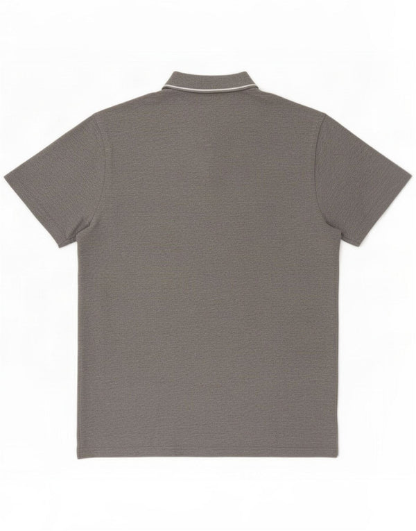 Polo da uomo Puma 2XL Cotone chiazzato grigio