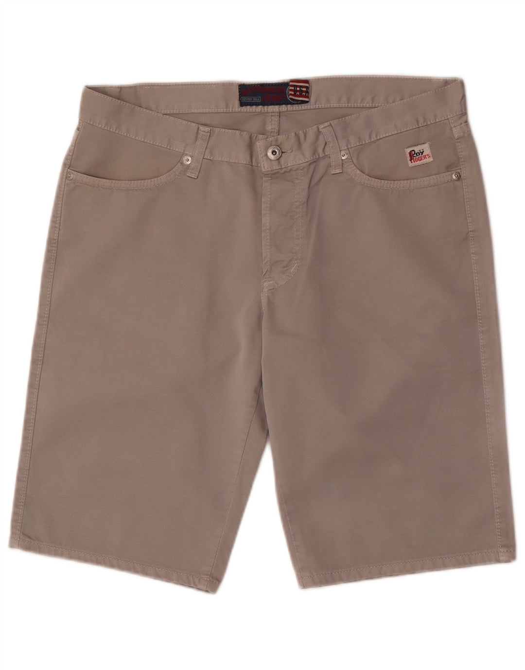 Pantaloncini casual da uomo Roy Rogers W32 cotone grigio medio