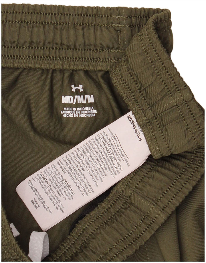 Pantaloni da tuta da uomo Under Armour poliestere medio kaki