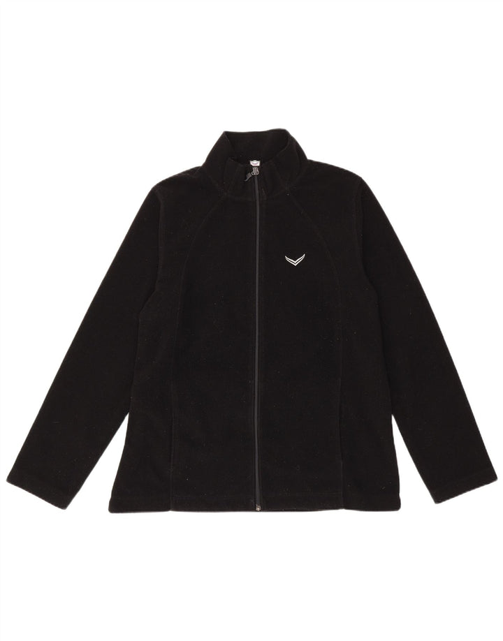 Giacca in pile da donna Trigema UK 16 grande poliestere nero