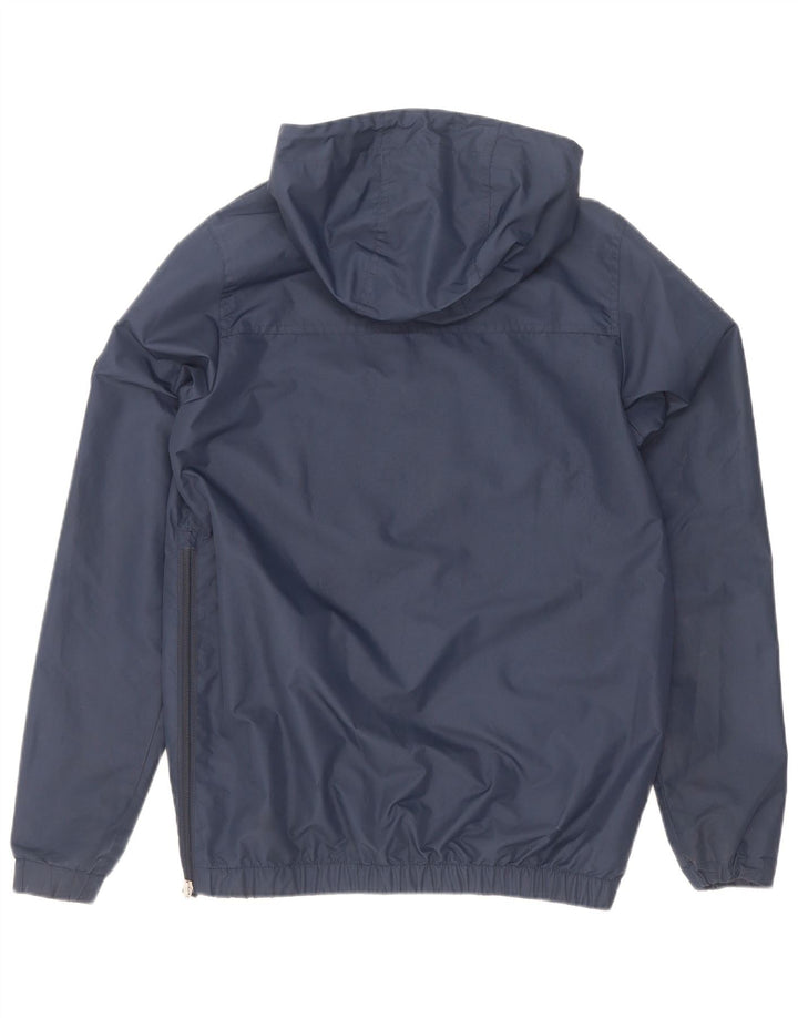 Giacca anorak con cappuccio grafico da uomo Ellesse UK 34 XS poliestere blu navy