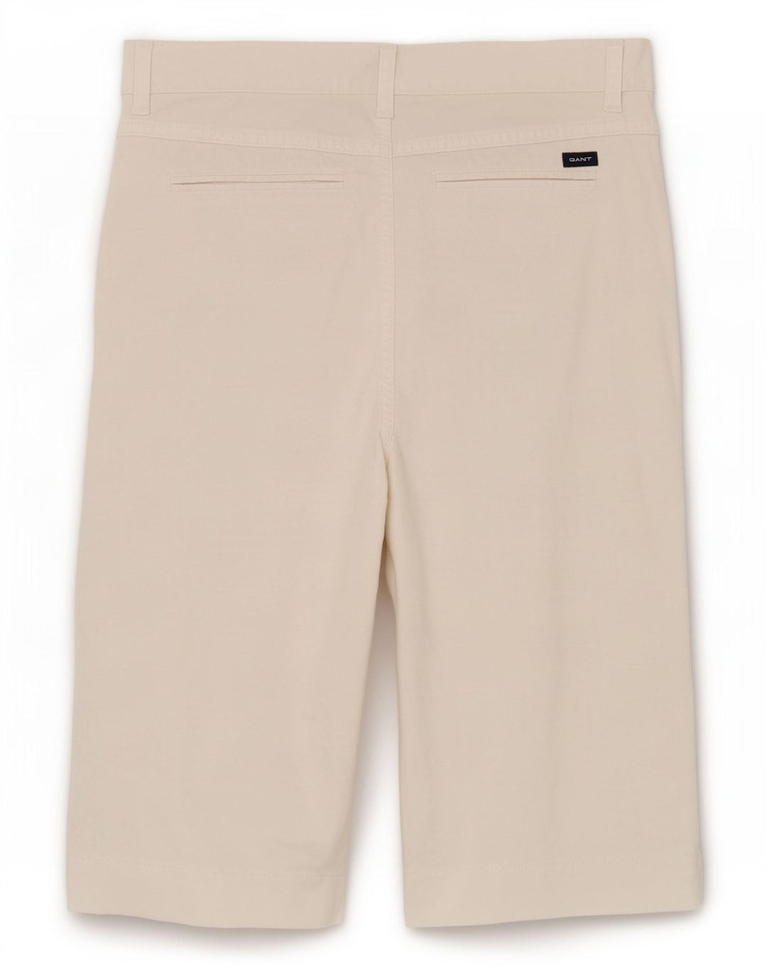 Bermuda da donna Gant W30 cotone bianco sporco medio