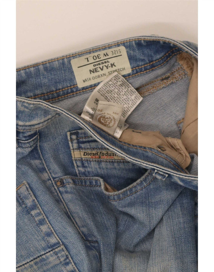Jeans da donna Diesel Nevy Slim W30 L29 cotone blu