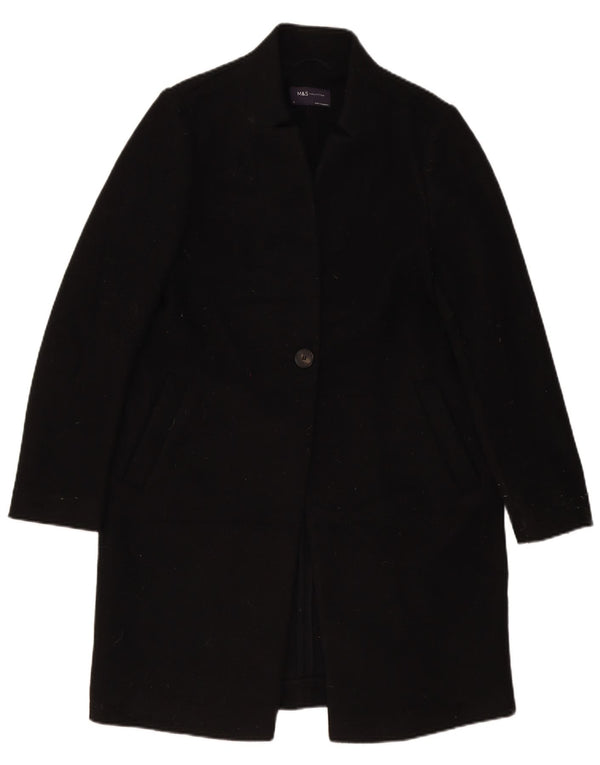 Soprabito da donna Marks & Spencer UK 10 piccolo poliestere nero