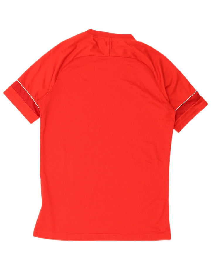 T-shirt NIKE da uomo Dri Fit Top rosso medio in poliestere