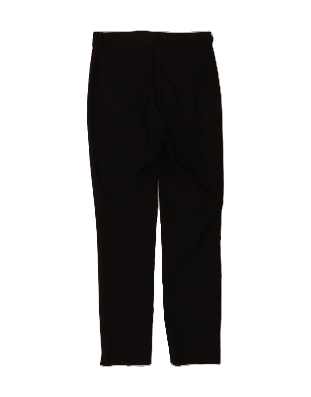 ZARA Womens Slim Chino Trousers Small Black Cotton Vintage Zara and Second-Hand Zara from Messina Hembry 