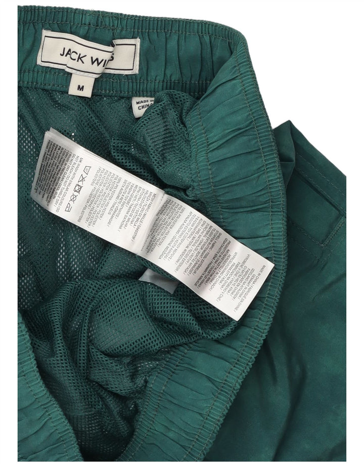 Pantaloncini da bagno da uomo Jack Wills in poliestere tie-dye verde medio