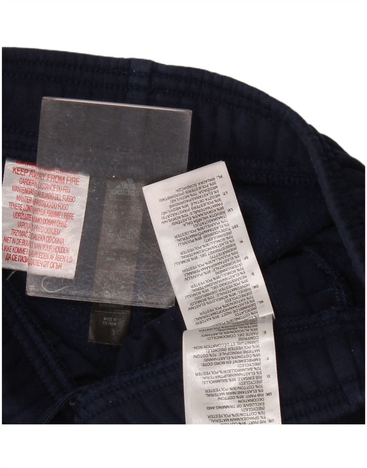 Pantaloni da tuta ADIDAS da ragazzo Joggers 11-12 anni in cotone blu navy