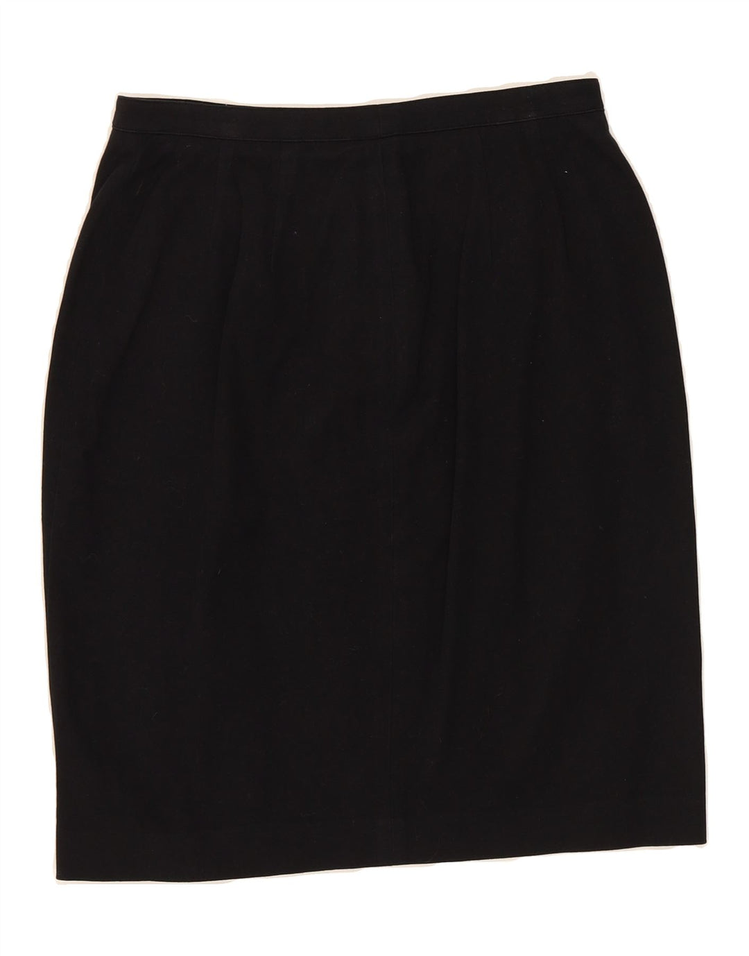 RALPH LAUREN Womens Pencil Skirt US 6 Medium W28  Black Cotton Vintage Ralph Lauren and Second-Hand Ralph Lauren from Messina Hembry 