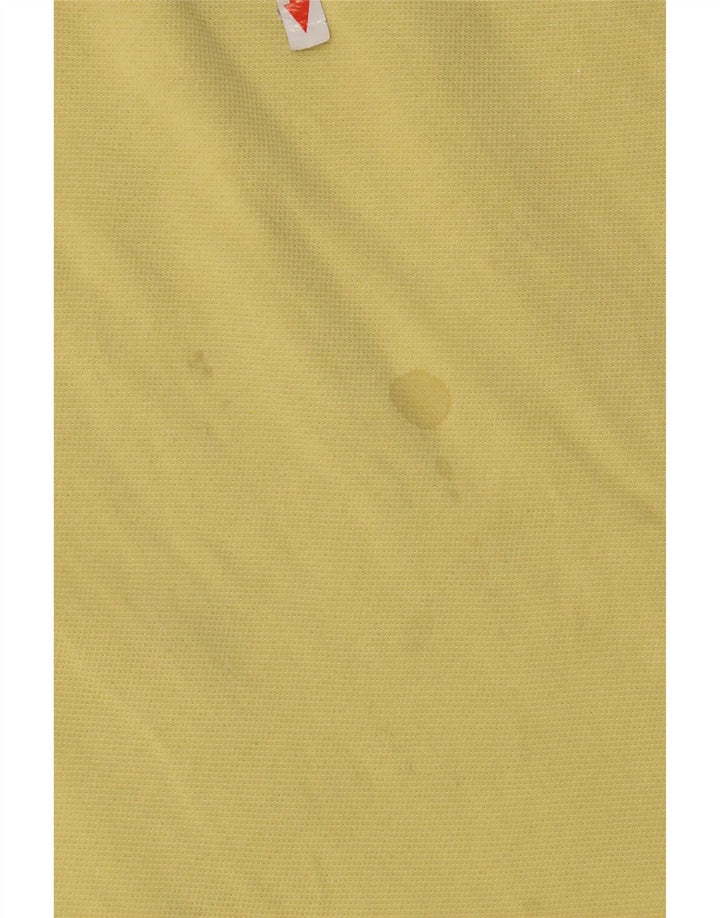 Polo da uomo Lacoste taglia 7 2XL cotone giallo