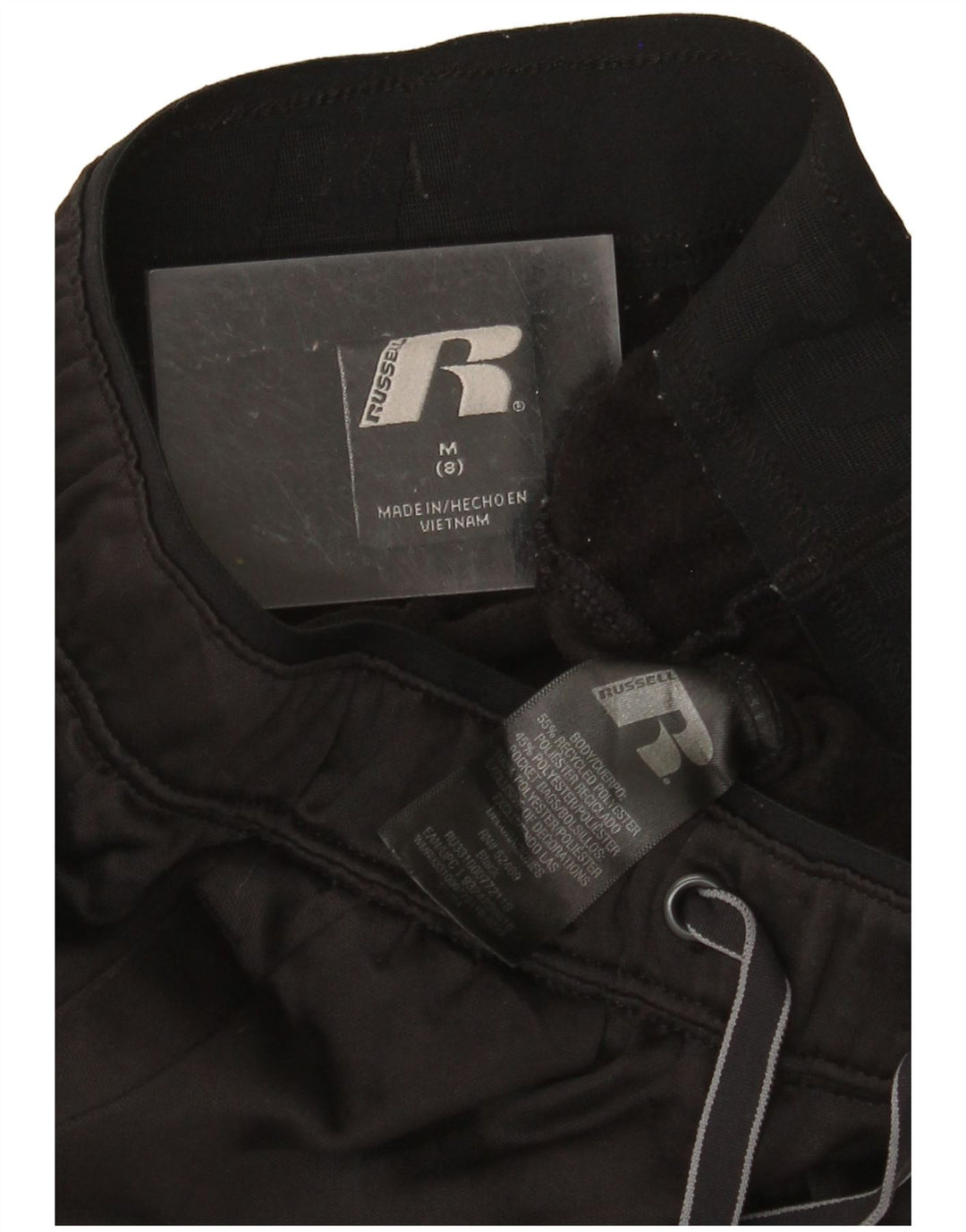 Pantaloni da tuta da ragazzo Russell Athletic Joggers 7-8 anni Medio Nero