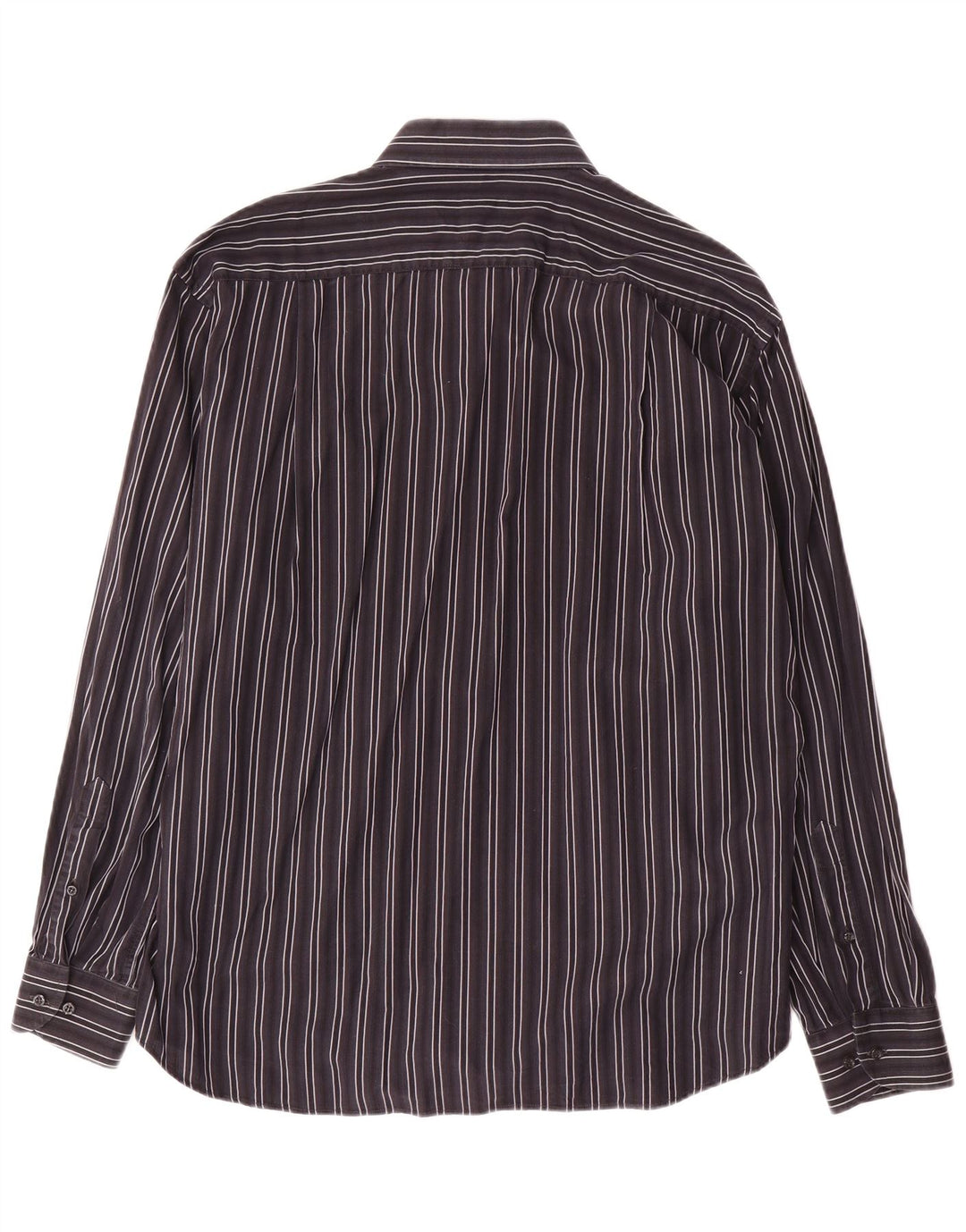 Camicia da uomo Roccobarocco taglia 43 17 XL cotone a righe grigie