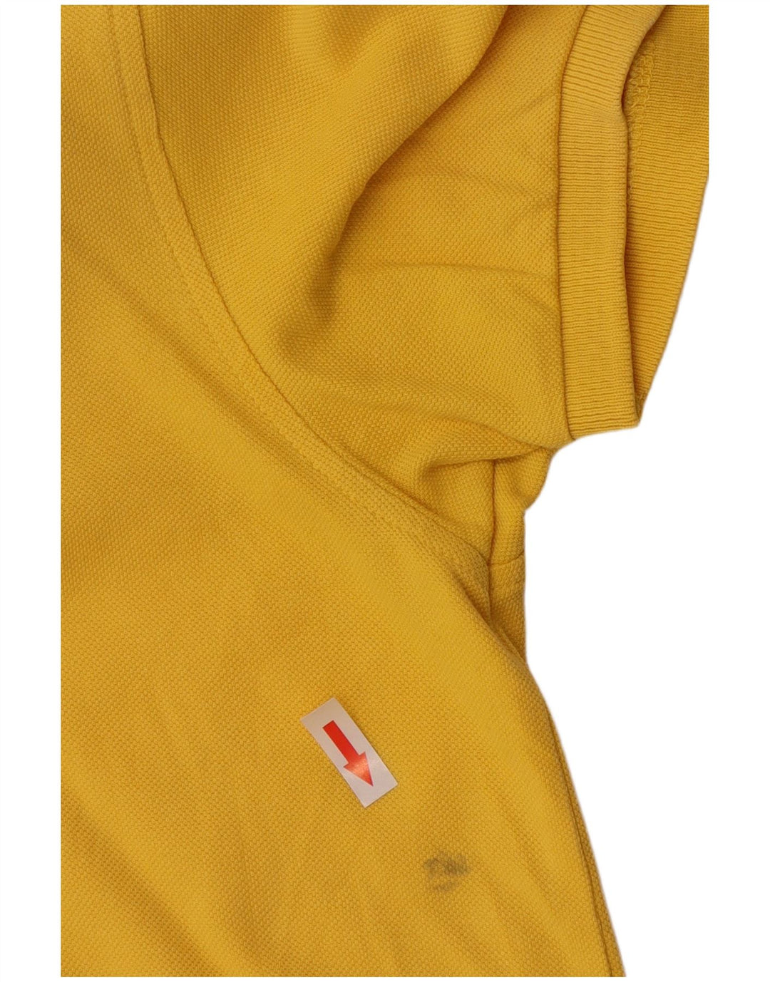 Polo da uomo Lyle & Scott in cotone giallo medio
