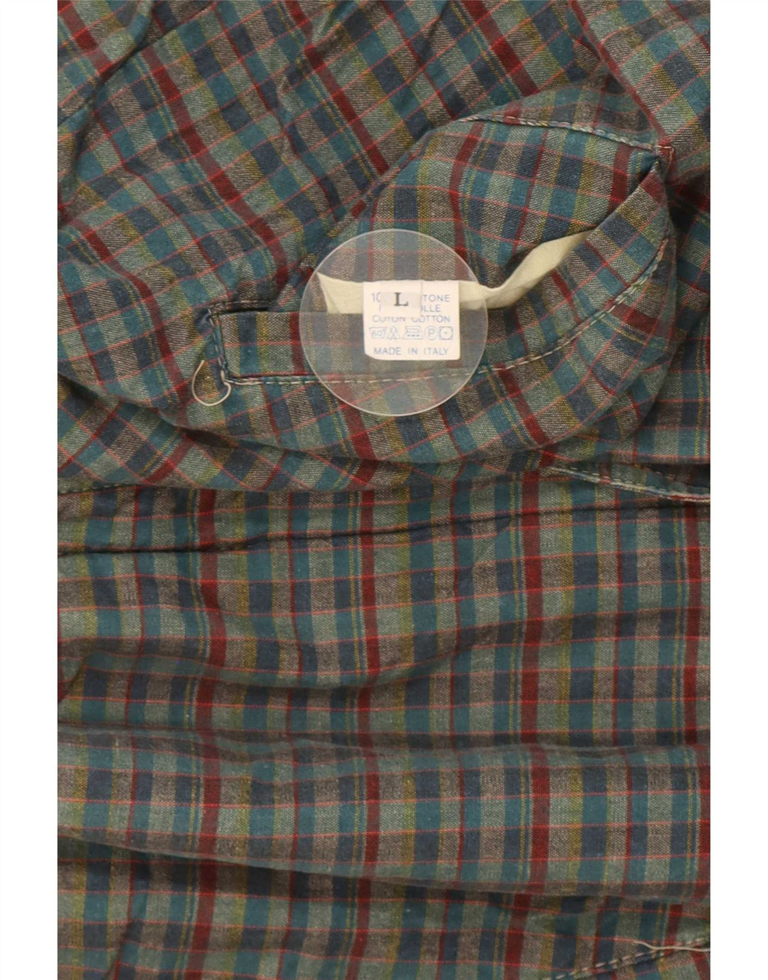 Giacca reversibile da uomo Mash UK 40 Large Beige Colourblock Cotton