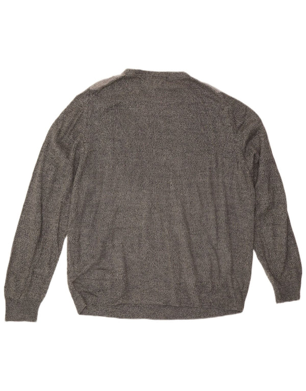 Maglione maglione girocollo da uomo Dockers XL grigio a rombi/acrilico diamante