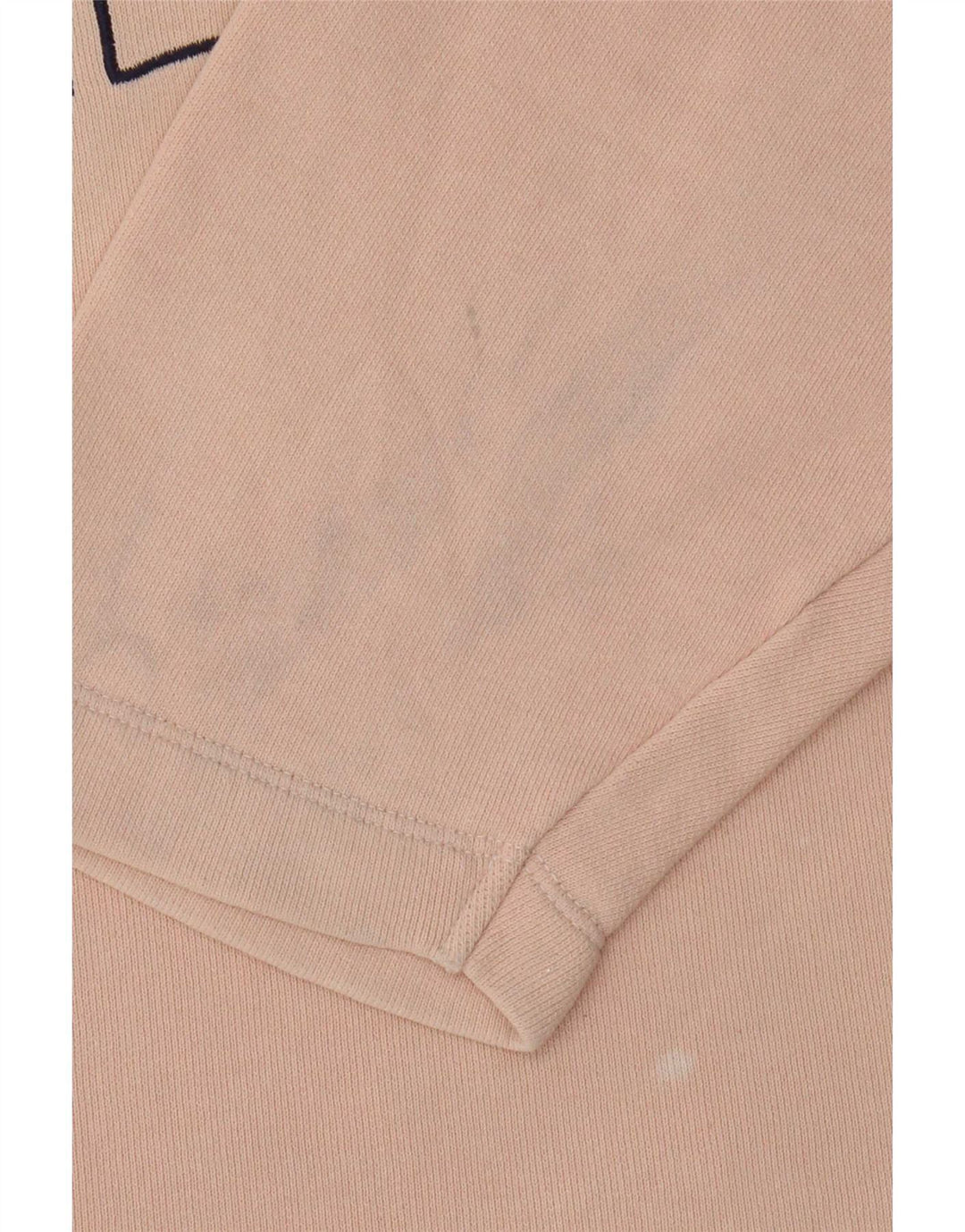 Felpa oversize con grafica da donna Benetton UK 14 Rosa medio