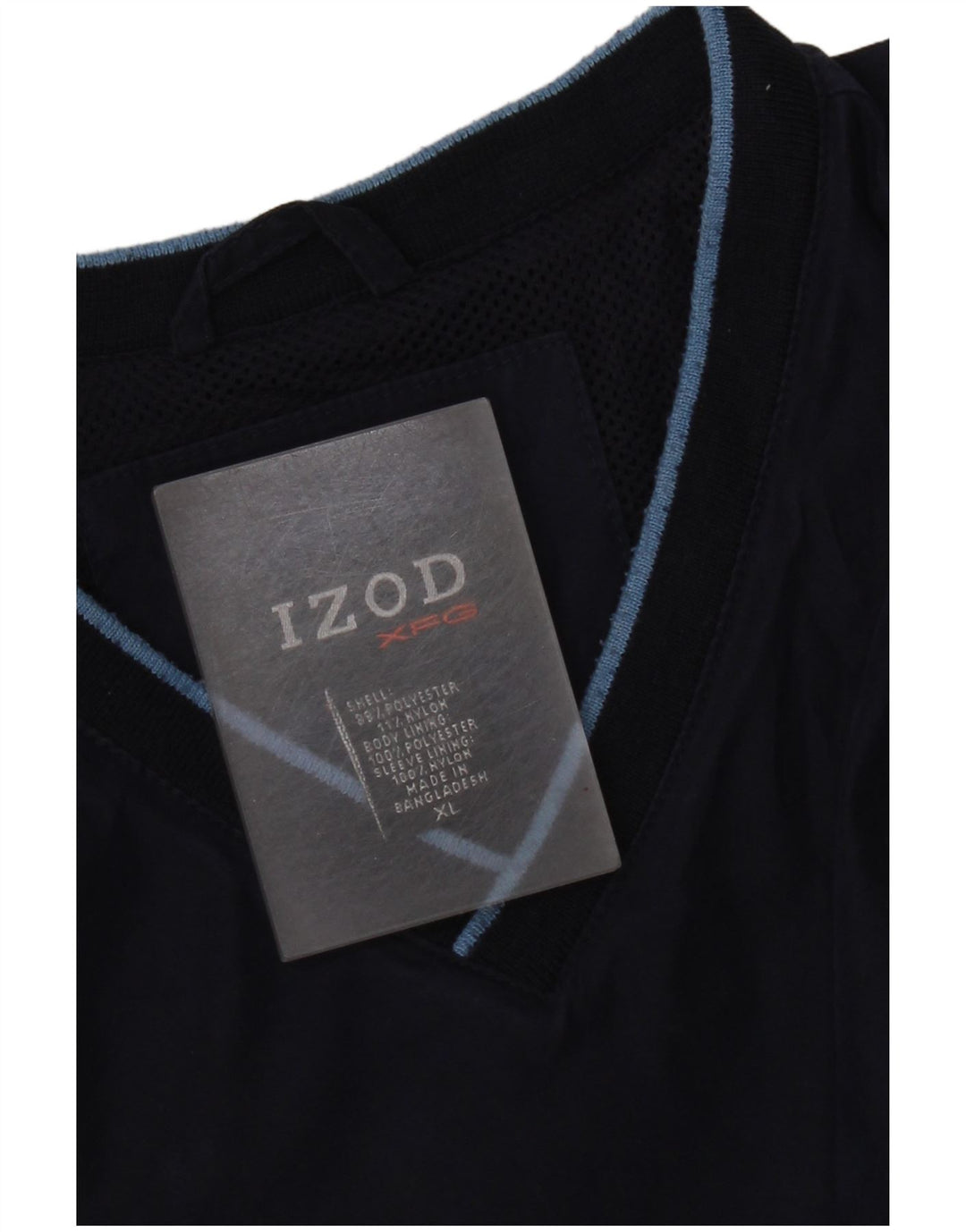 Tuta da uomo pullover Izod Top XL poliestere blu navy