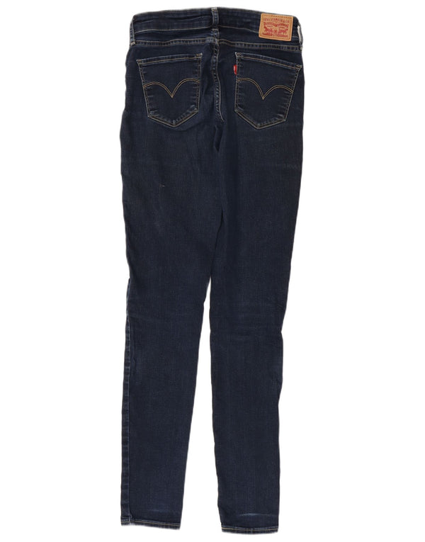 Jeans skinny Levi's 711 da donna W27 L32 cotone blu navy