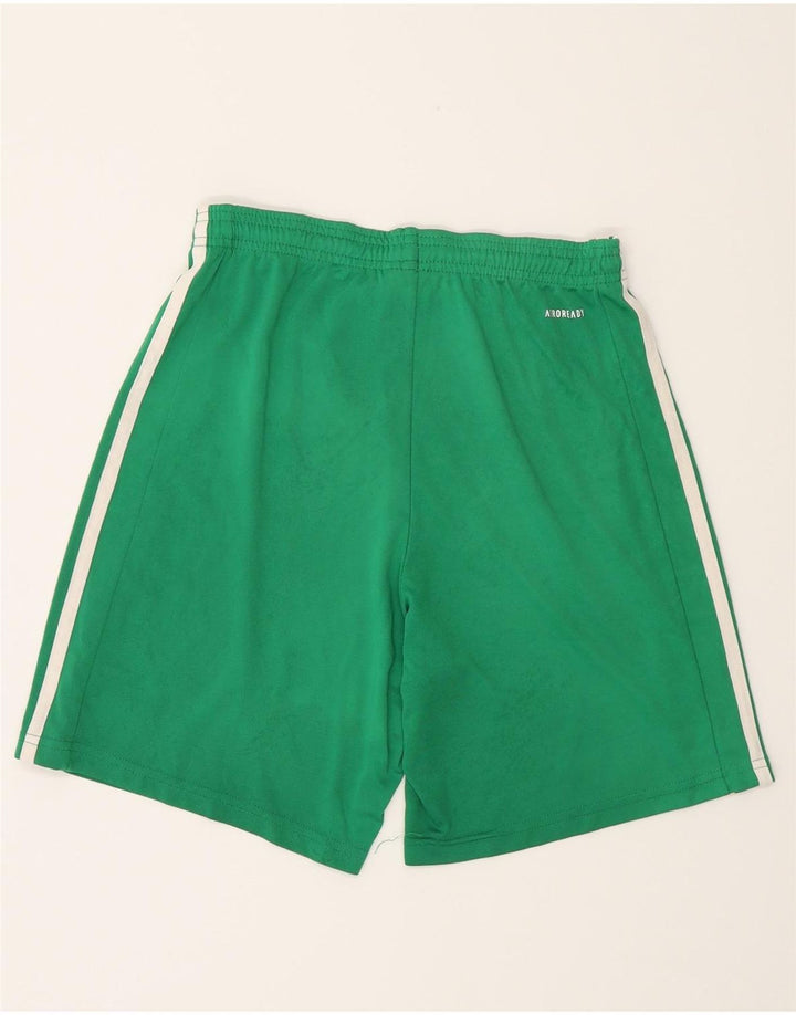 Pantaloncini sportivi Adidas Aeroready da uomo piccoli in poliestere verde
