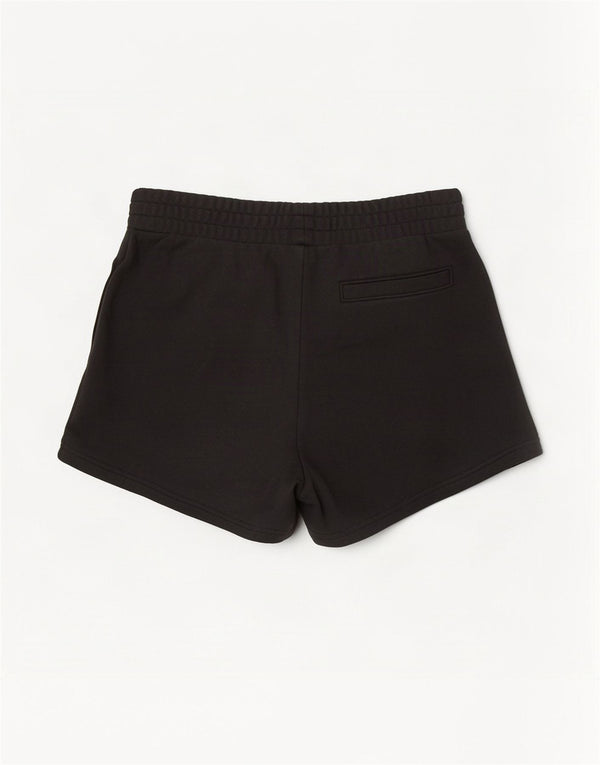 Tommy Hilfiger Womens Sport Shorts UK 6 XS Black Cotton