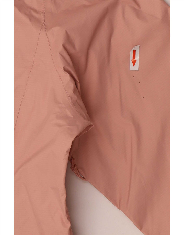 Giacca antipioggia con cappuccio da donna The North Face UK 14 Nylon rosa medio