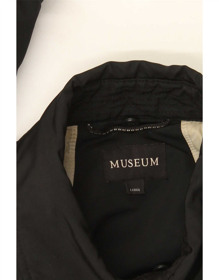 Giacca utility da donna Museum UK 14 grande poliestere nero
