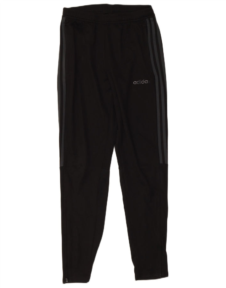 Pantaloni da tuta Adidas Aeroready da uomo piccoli in poliestere nero
