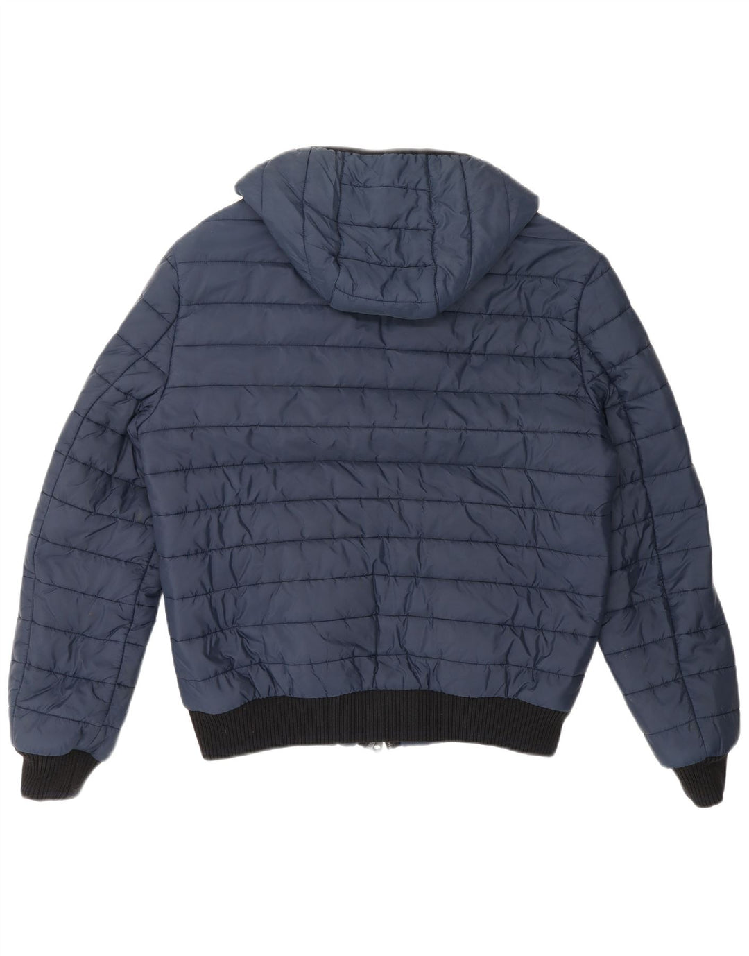 Giacca imbottita con cappuccio da uomo Refrigiwear IT 52 Large in poliestere blu navy