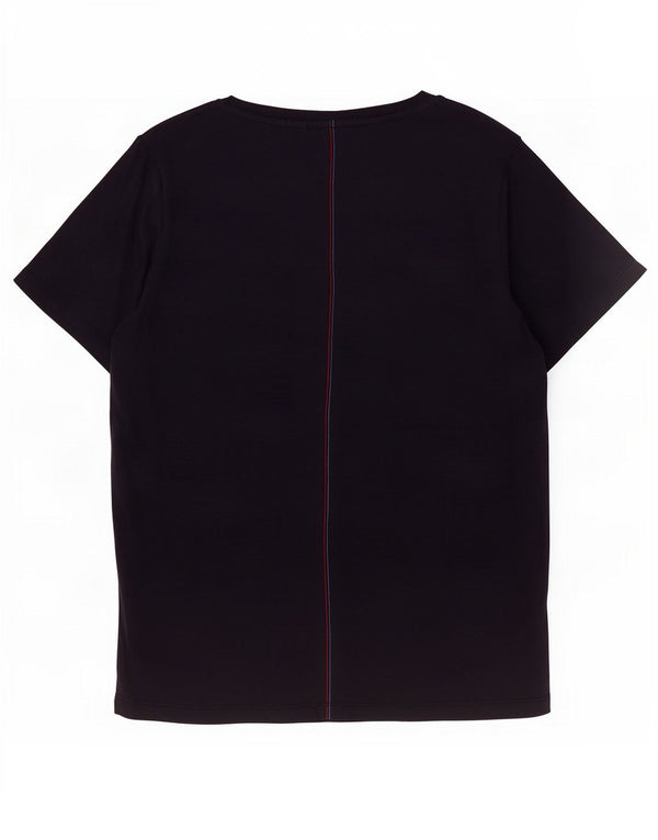 Joules Womens T-Shirt Top UK 16 Large Navy Blue Cotton