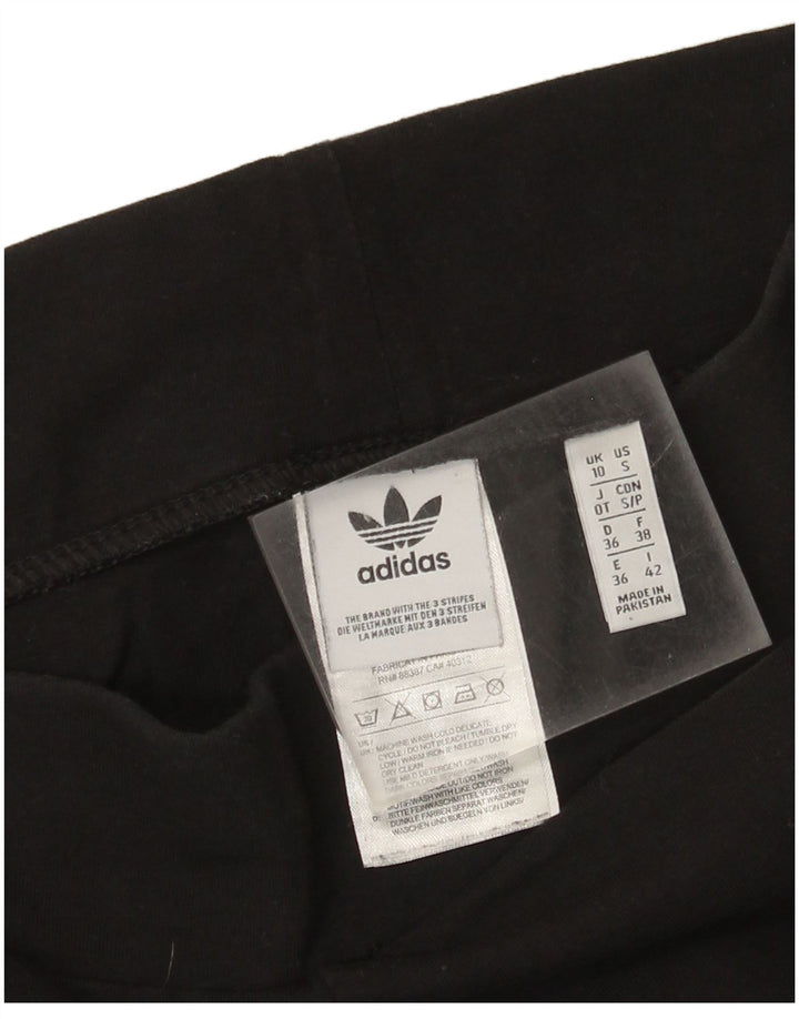 Leggings Adidas da donna UK 10 piccolo cotone nero