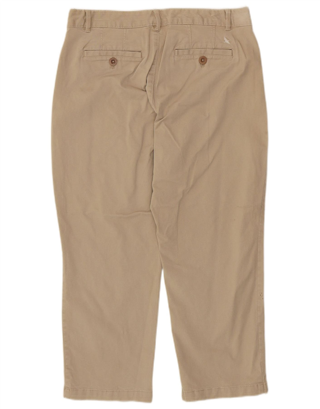 Pantaloni corti dritti da donna EDDIE BAUER US 10 Large W32 L23 Beige