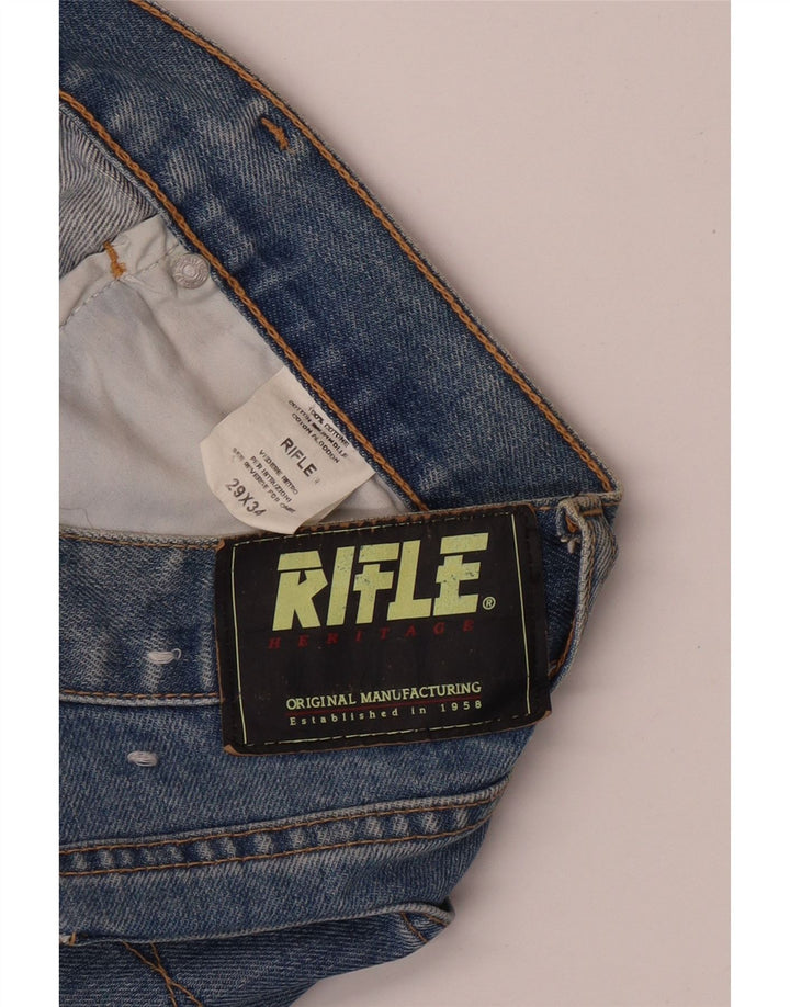 Jeans dritti da donna RIFLE W29 L34 cotone blu