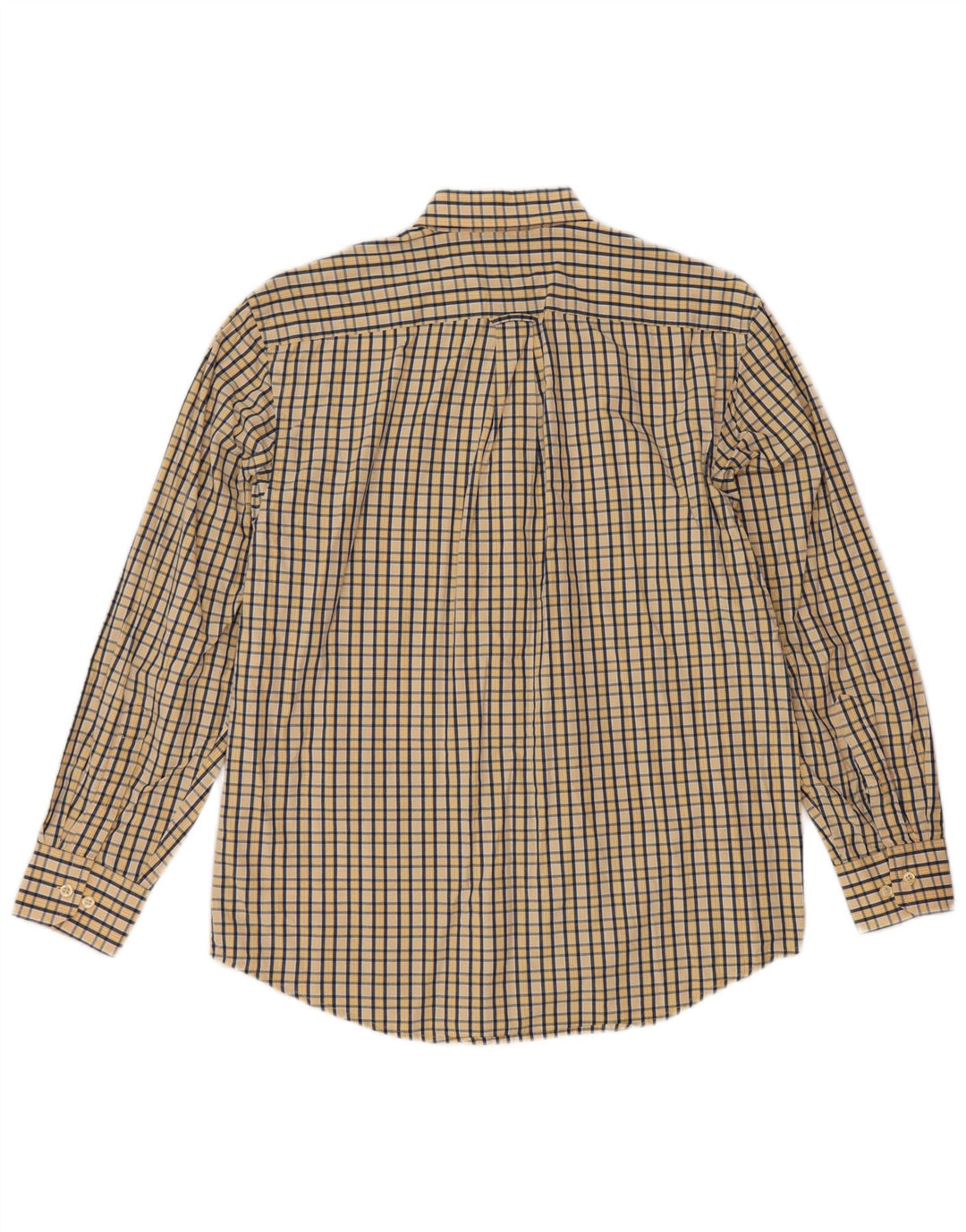 Camicia da uomo IZOD in cotone a quadretti giallo medio
