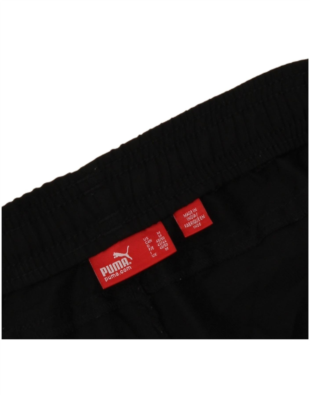 PUMA Mens Graphic Bermuda Sport Shorts Medium  Black