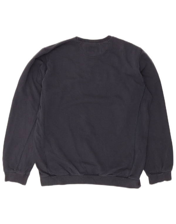 Felpa con grafica Champion per ragazzi, 13-14 anni, XL, cotone blu navy