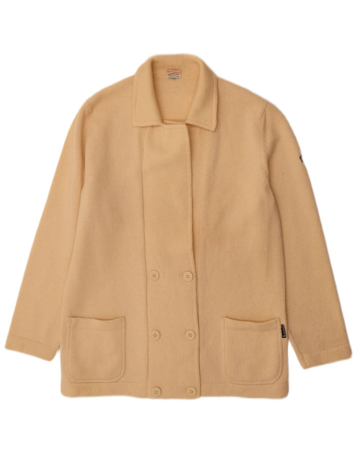 Maglione Cardigan Donna Skipper IT 50 XL Lana Giallo