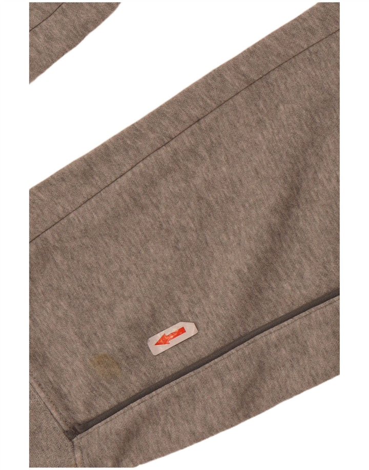 Pantaloni da tuta da uomo Nike Joggers in cotone color block grigio medio
