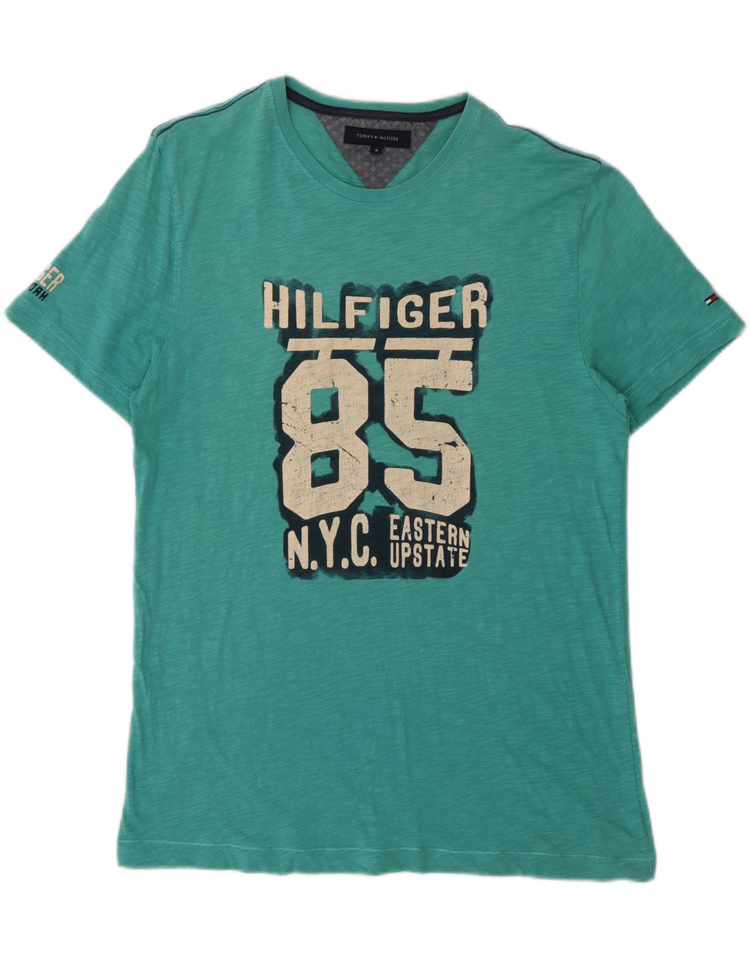 T-shirt grafica da uomo Tommy Hilfiger Top verde medio