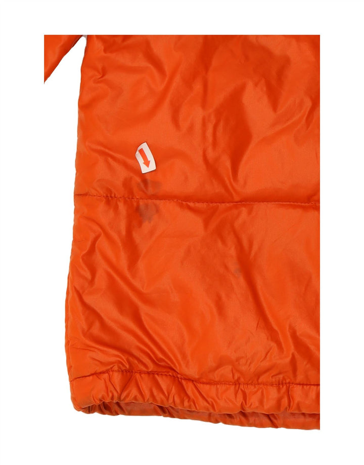 MONCLER Womens Oversized Padded Jacket Size 0 XS Orange Polyamide Vintage Moncler and Second-Hand Moncler from Messina Hembry 