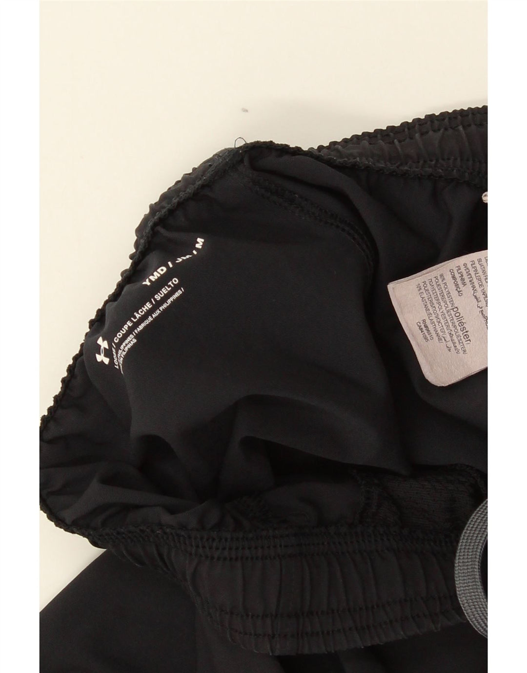 Pantaloni da tuta cargo da ragazzo Under Armour da 9-10 anni, colore nero medio