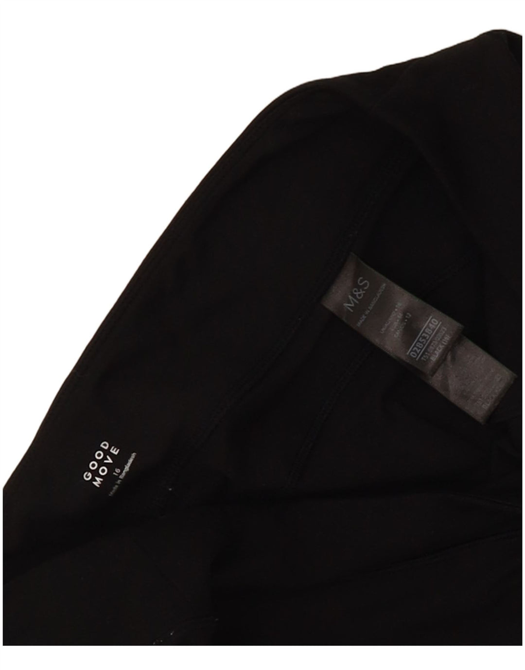 Pantaloni da tuta da donna Marks & Spencer Joggers UK 16 Large Nero