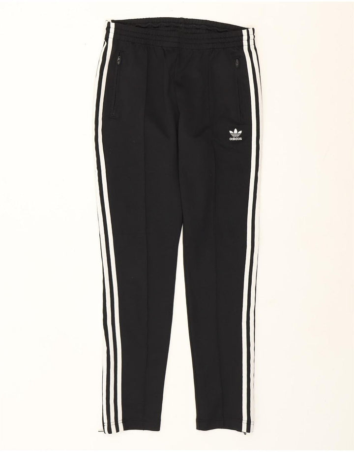 Pantaloni da tuta da donna Adidas UK 12 Medium Nero Poliestere