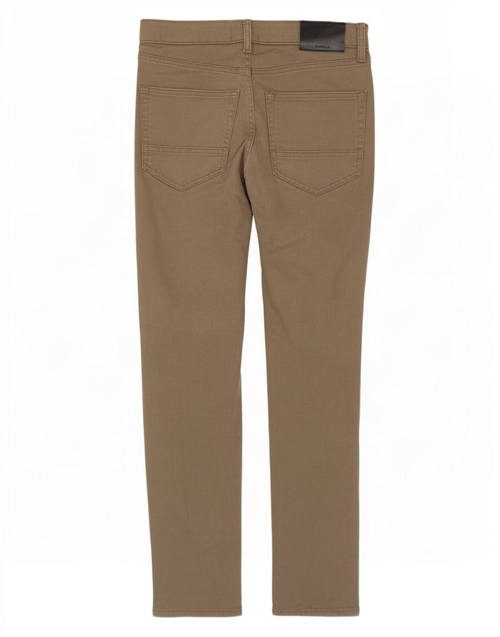 Jeans slim da uomo Marks & Spencer W30 L29 cotone kaki