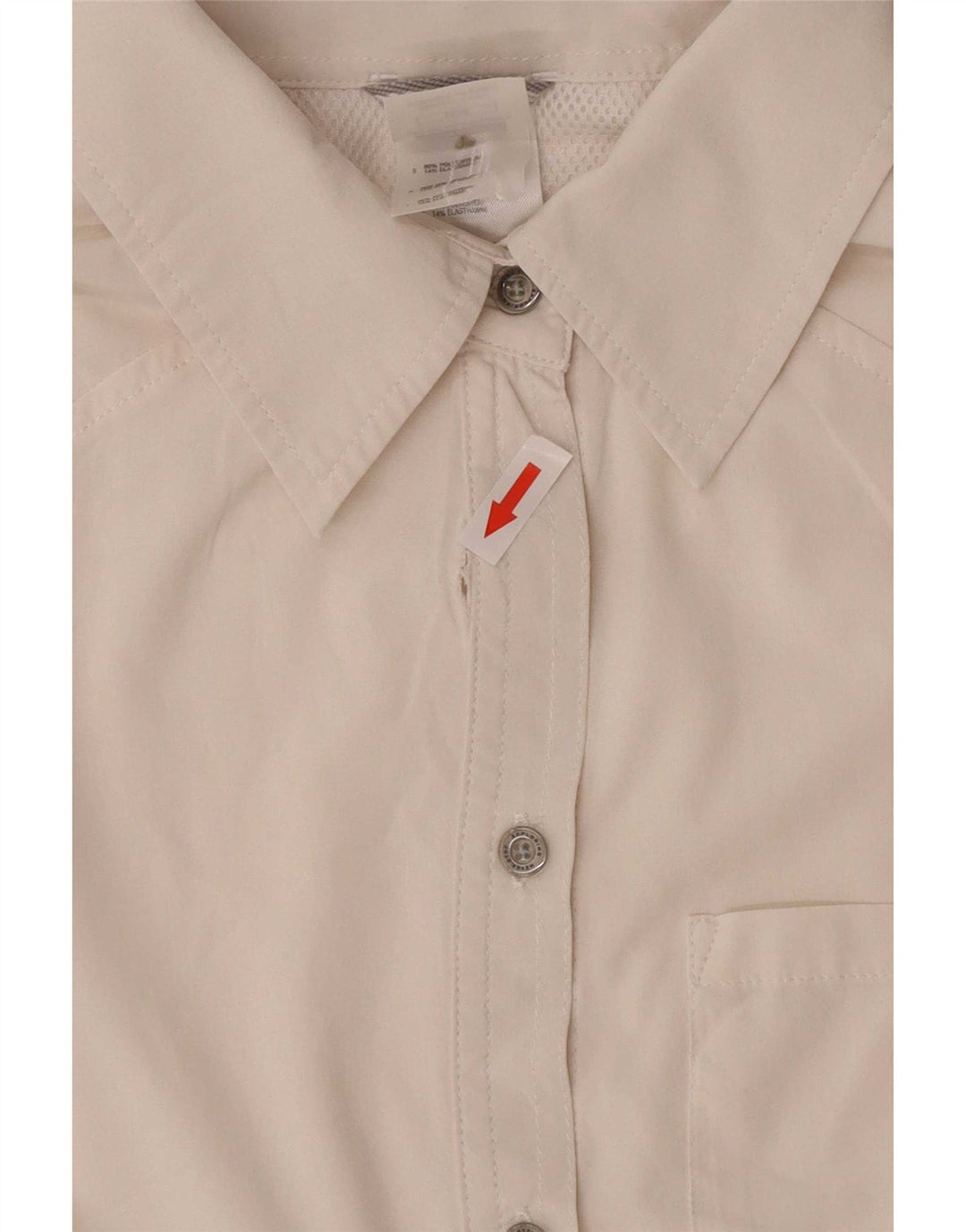 Camicia da donna a maniche corte con vestibilità regolare The North Face UK 12 Beige medio